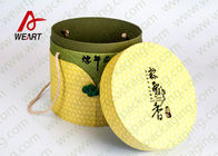 Festival Used Lidded Cardboard Storage Boxes For Food Environment Friendly Material